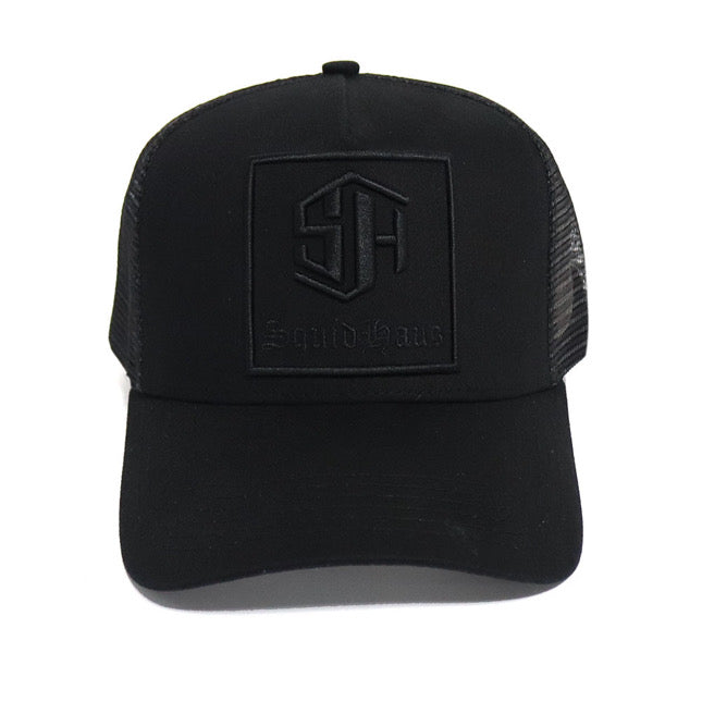 Black SquidHaus Trucker Hat